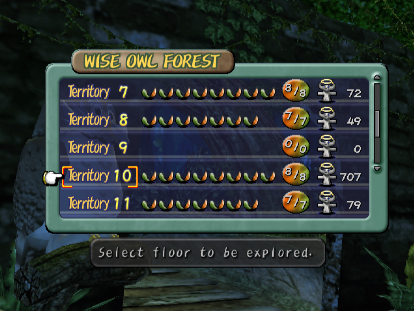 Territory 10 Wise Owl Forest